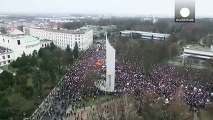 Polonyada bir ayda ikinci hükümet karşıtı eylemler