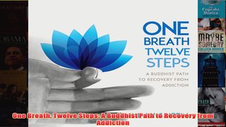One Breath Twelve Steps A Buddhist Path to Recovery from Addiction