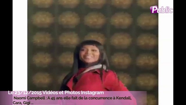 Exclu Vidéo : Naomi Campbell : A 45 ans, elle fait de la concurrence à Kendall, Cara, Gigi …