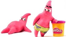 Play doh Stop motion Patrick Spongebob claymation clay animation plastilina playdo Patrici