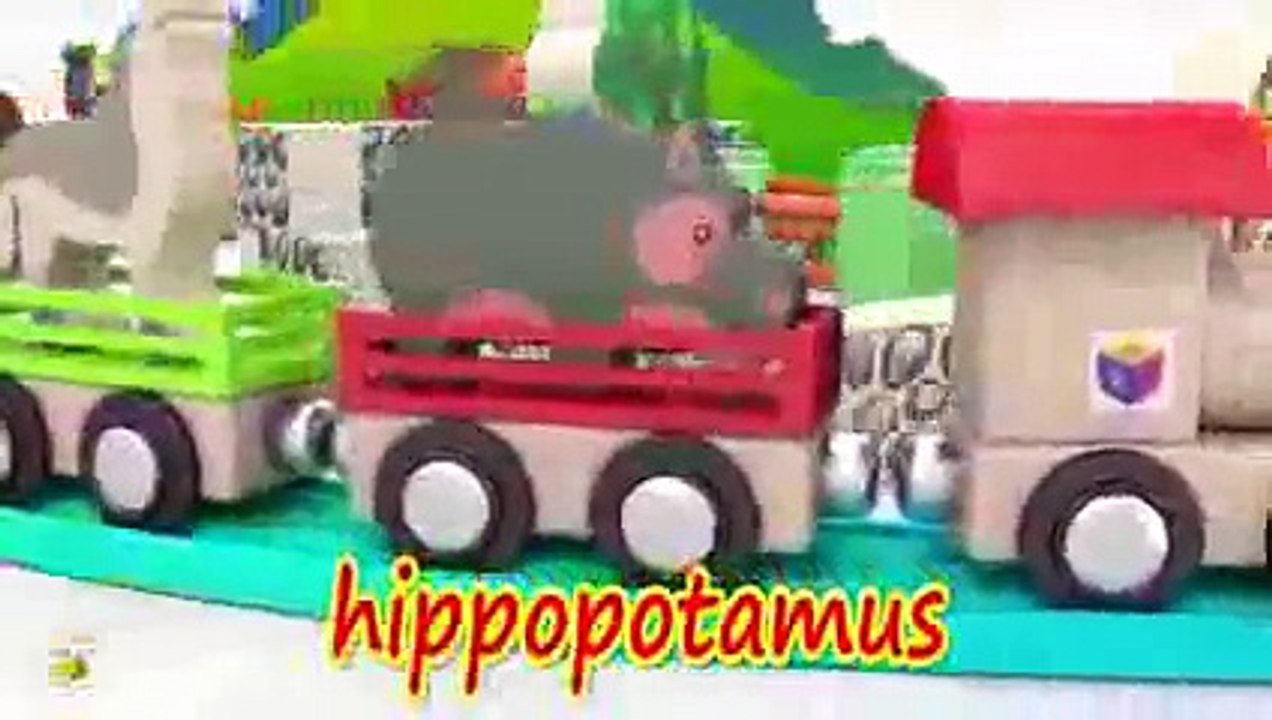 Trains for children. Educational cartoons for babies 1 year. Learn wild animals with a ZOO train