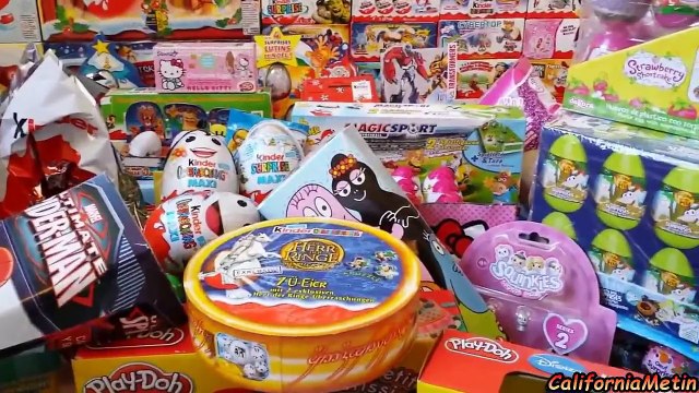 play doh 750 Surprise Eggs Kinder Surprise Play Doh Playsets Toys disney