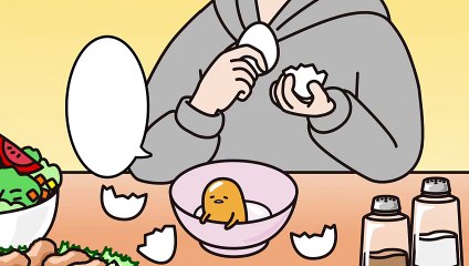 ぐでたまショートアニメ 第422話「たまごinたまご」（12-4放送）