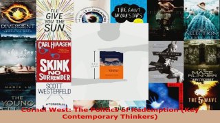 PDF Download  Cornel West The Politics of Redemption Key Contemporary Thinkers Read Full Ebook