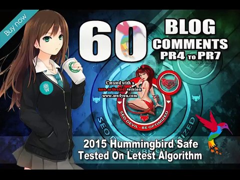 I will create Panda Safe 60 Pr4 to pr7 Blog Comments