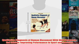 Qualitative Diagnosis of Human Movement With Web Resource3rd Edition Improving
