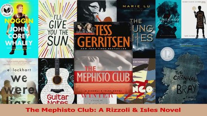 The Mephisto Club A Rizzoli  Isles Novel PDF
