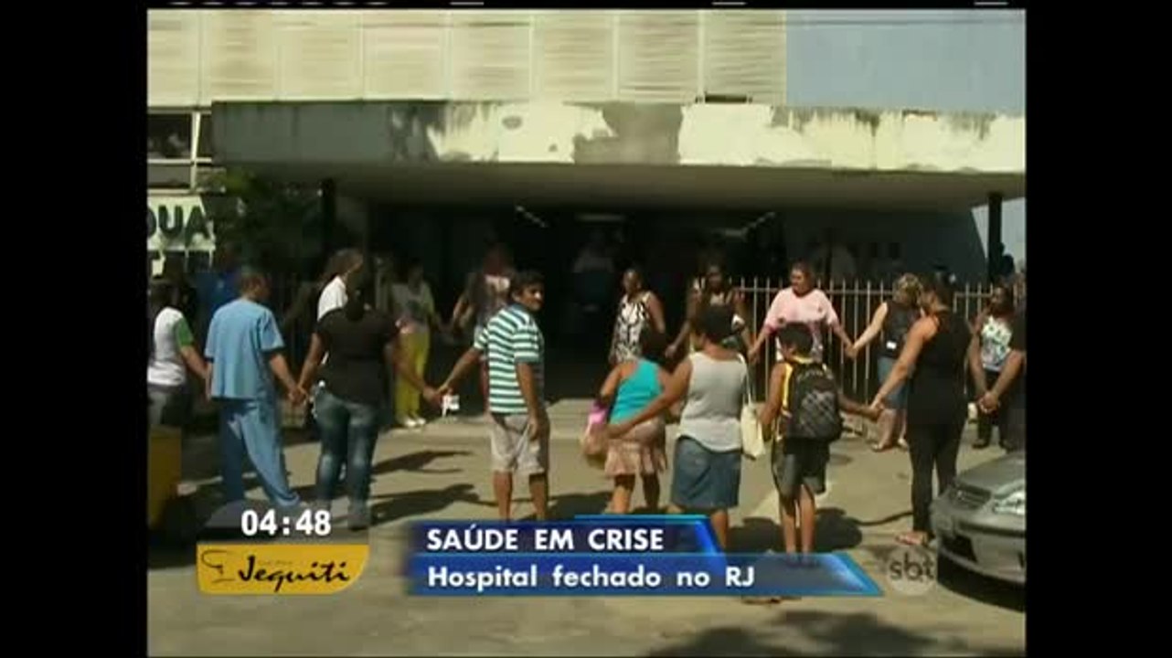 Pacientes sofrem com caos na saúde pública do Rio de Janeiro