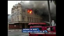 Curto-circuito pode ter provocado incêndio no Museu da Língua Portuguesa