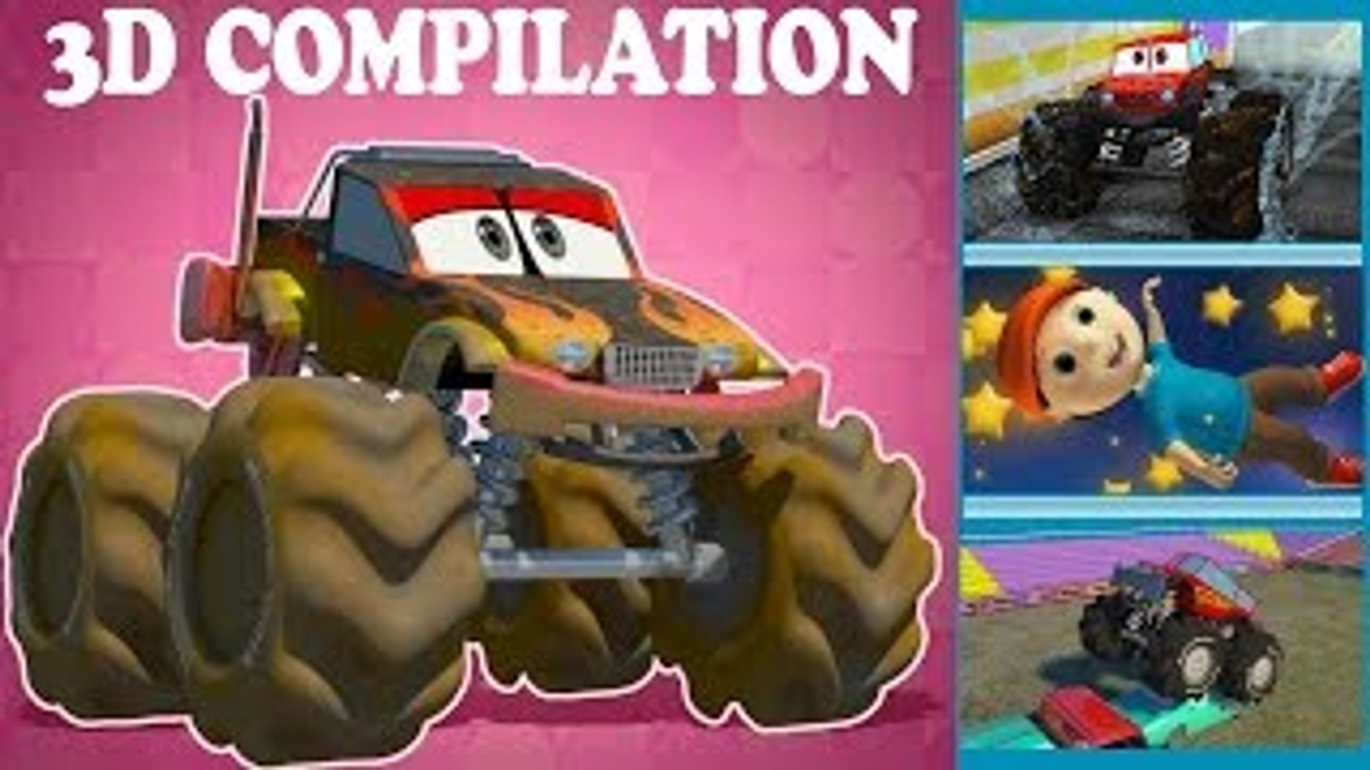 Monster Truck Compilation | Compilation For Kids