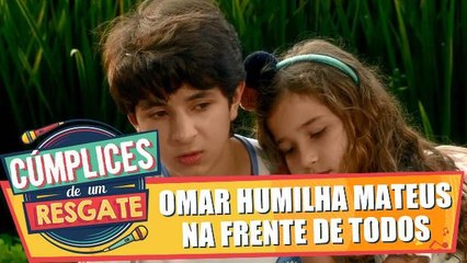 Omar humilha Mateus na frente de todos