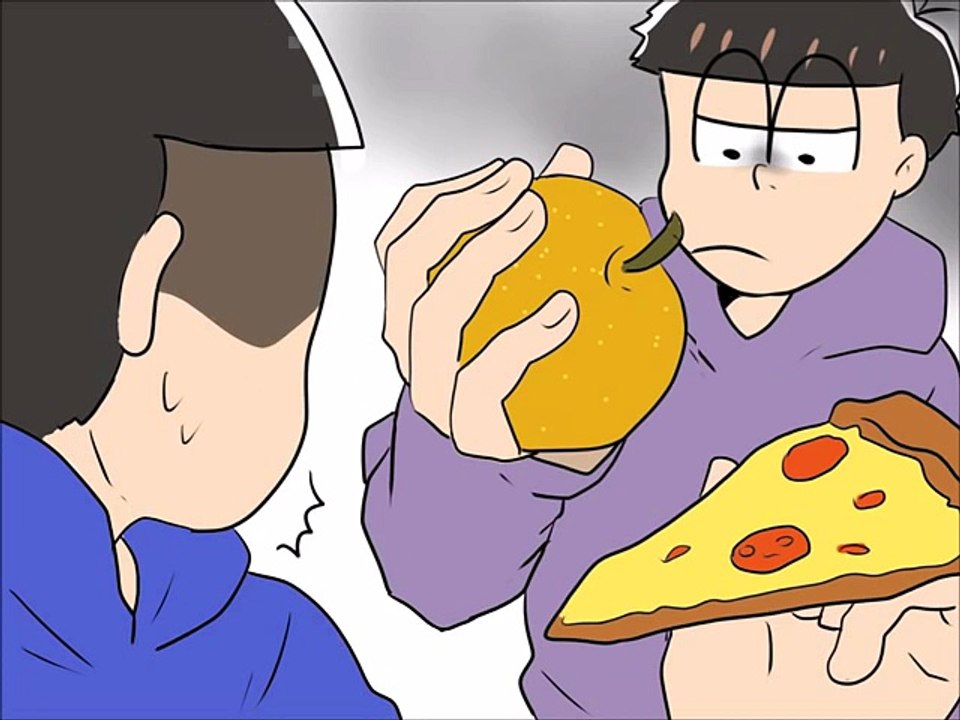【手描き】一松の梨の歌【おそ松さん】