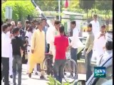 jamshed dasti came in parliament on bicycle