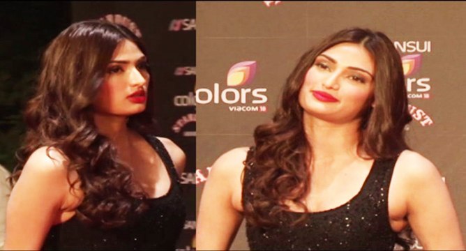 Athiya Shetty | Sansui Colors Stardust Awards 2015 | Best Debut Couple Award | Bollywood Gossips