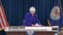 BD U.S. Federal Reserve raises interest rates for first time since 2006