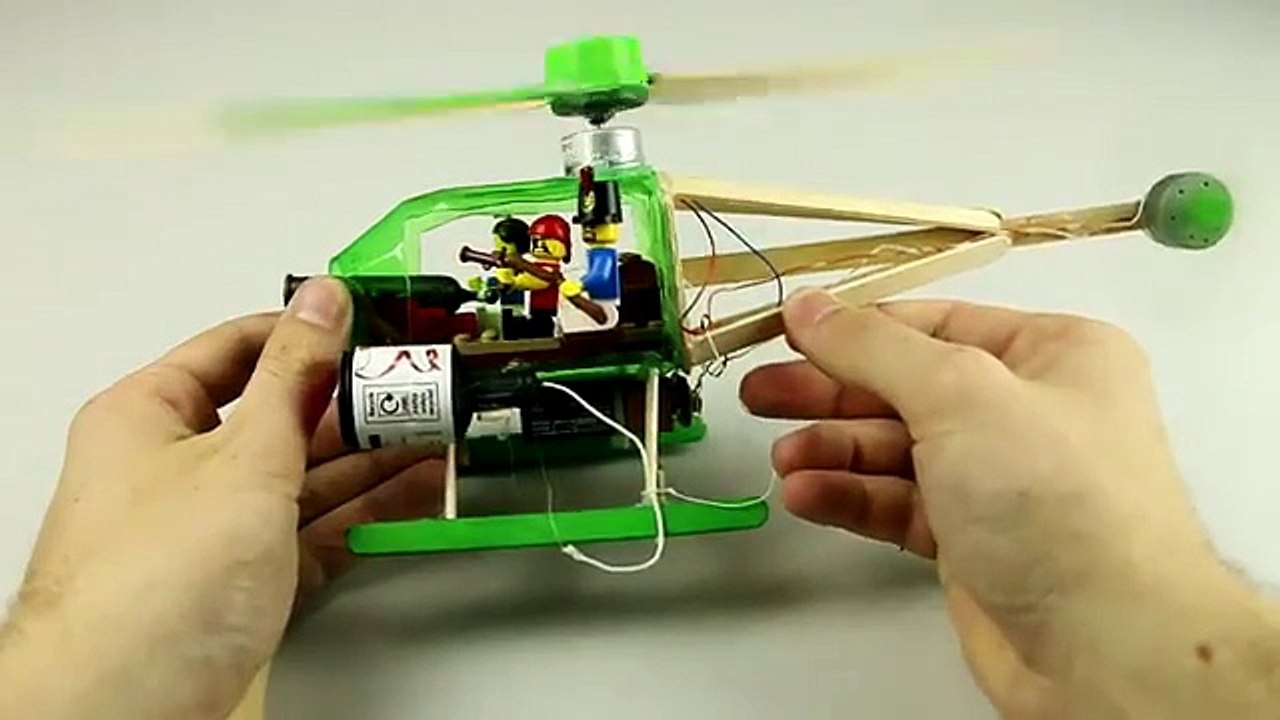 hand made helicopter