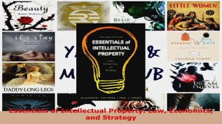 PDF Download  Essentials of Intellectual Property Law Economics and Strategy Download Online