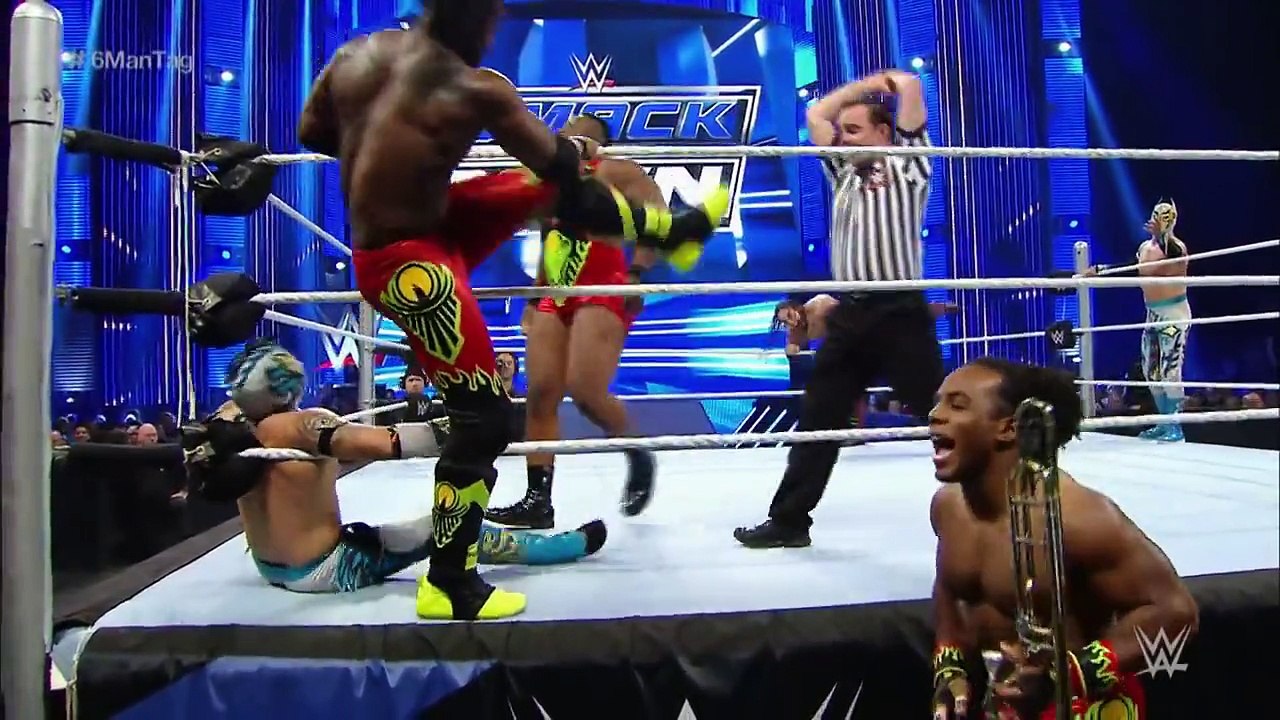 Neville & The Lucha Dragons vs. The New Day: SmackDown, Sept. 24, 2015