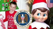 Little girl freaks out and calls 911 after disturbing NSA's 'Elf on the Shelf'