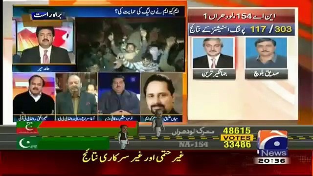 Excellent Reply Of Naeem Ul Haq When Mian Ateeq Said Jahangir Tareen Haven't Done Anything For Lodharan