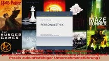 Download  Personalethik Die ethische Dimension personalwissenschaftlicher Forschung Forschung und Ebook Frei