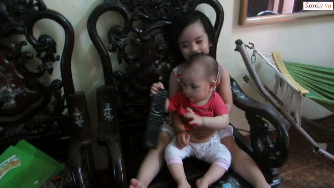 Vlog 163 Cún Chăm Chỉ Bế Em Ngựa ! ( family.vn)