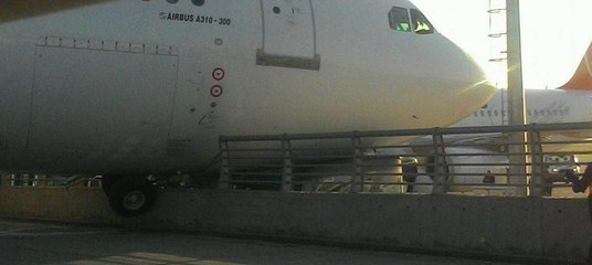 Atatürk Havalimanı'nda korkutan kaza... İlk görüntüler