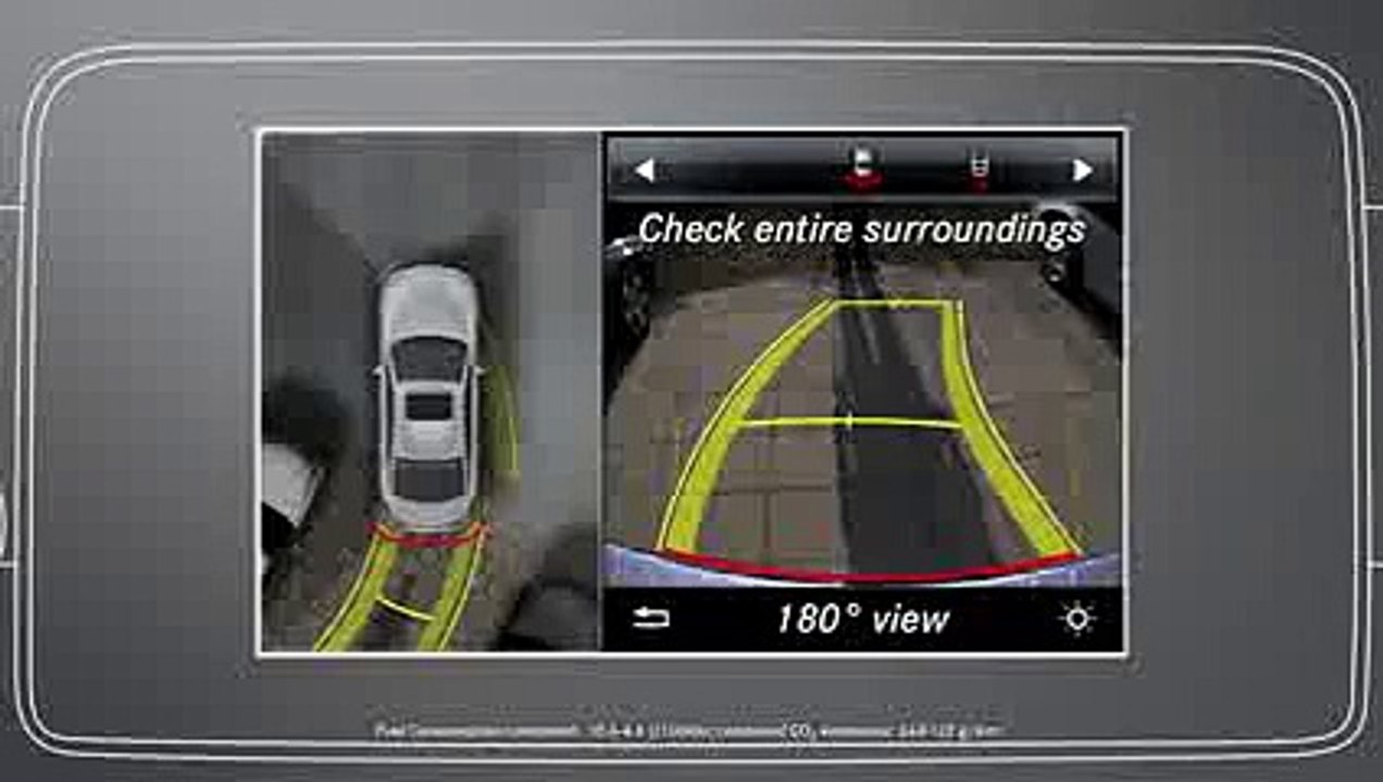 Mercedes-Benz TV - CLS - Parking package with 360° camera.