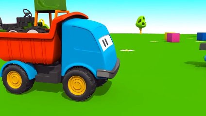 Meraklı kamyon Leo ve forklift - Eğitici çizgi film - Türkçe dublaj