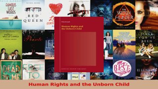 Download  Human Rights and the Unborn Child PDF Free