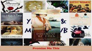 Read  Promise Me This PDF Online