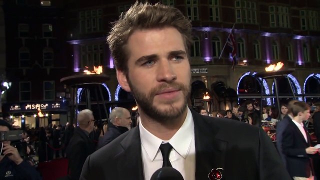 The Hunger Games Mockingjay Part 2 UK Premiere Interview - Liam Hemsworth