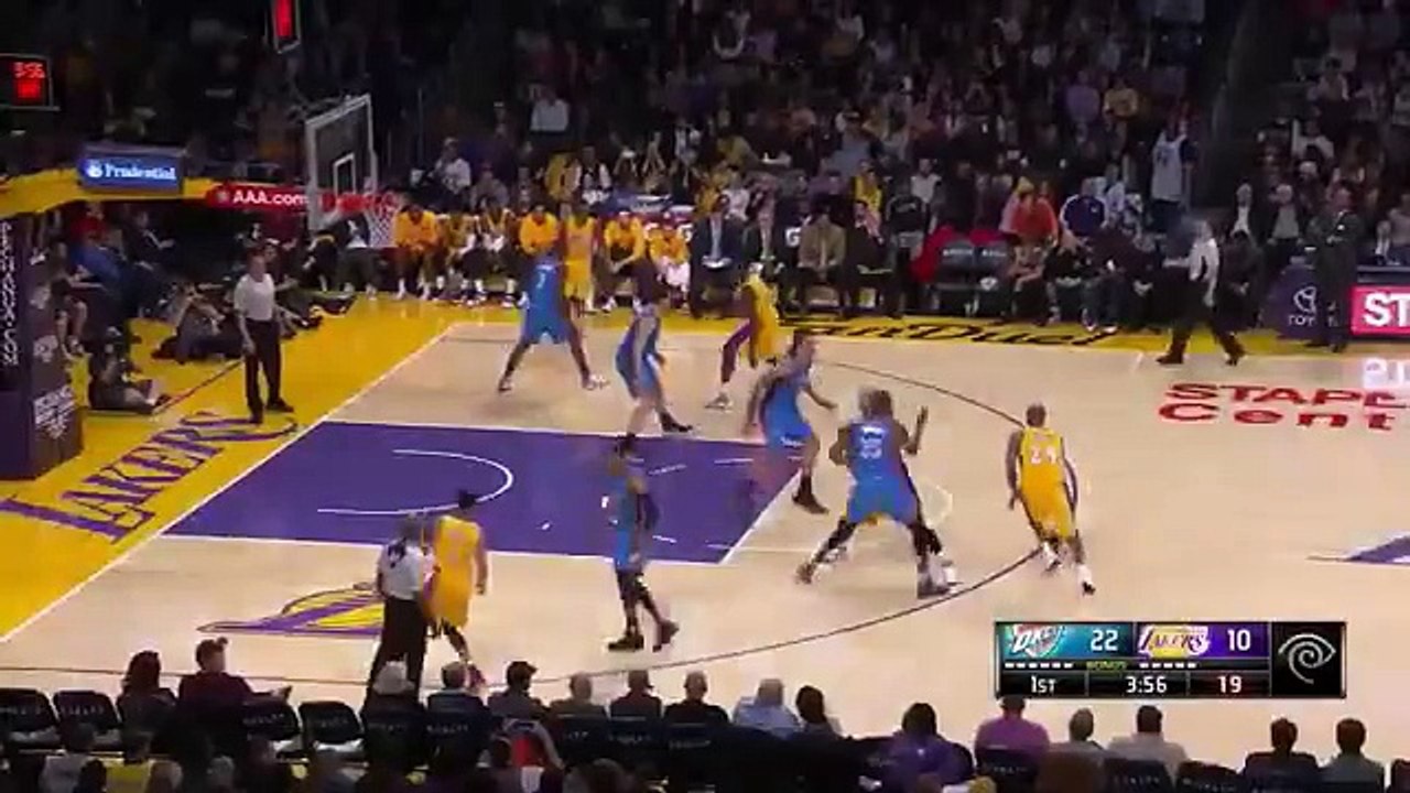 Kevin Durant 21 Pts - Full Highlights - Thunder vs Lakers - December 23, 2015 - NBA 2015-16 Season