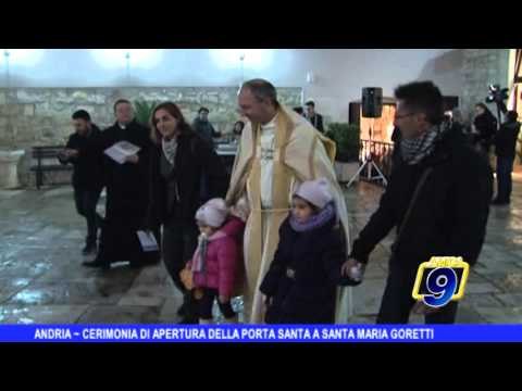 ANDRIA | Cerimonia di apertura della Porta Santa a Santa Maria Goretti