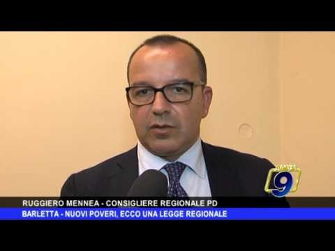 BARLETTA | Nuovi Poveri, ecco una legge regionale