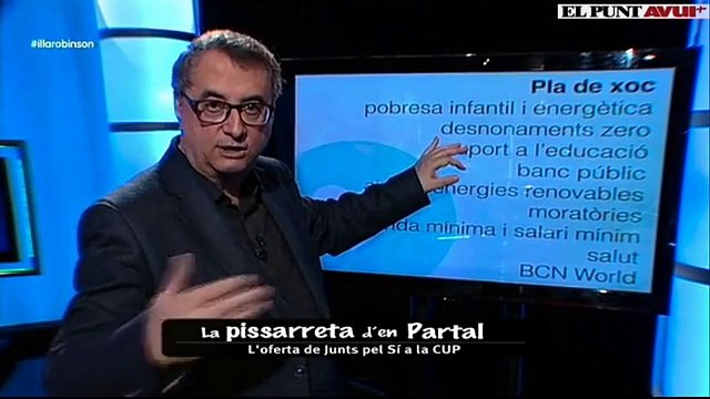 La Pissarreta de'n Partal: L'oferta de Junts pel Sí a la CUP