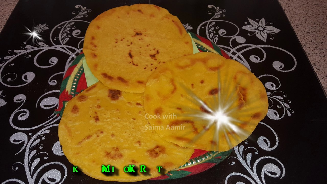 Makki Ki Roti مکئی کی روٹی / Cook With Saima