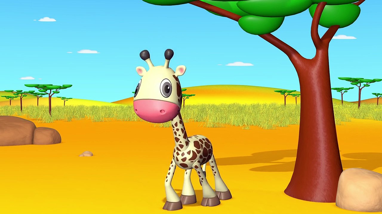 TuTiTu Animals | Animal Toys and Songs for Children | Giraffe