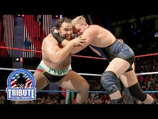 Jack Swagger vs. Rusev – Boot Camp Match׃ WWE Tribute to the Troops 2015