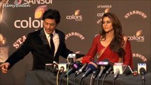 Shahrukh Khan & Kajol at Stardust Awards 2015