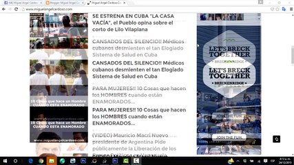 Presentacion de mi Pagina Web MiguelAngelCardoso.Com