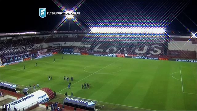 Acosta: Es importante la ventaja . Lanús 1 - Gimnasia 0. Liguilla Pre-Sudamericana 2015. FPT.