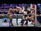 Charlotte, Becky, Brie & Alicia Fox vs. Paige & Team B.A.D.׃ WWE Tribute to the Troops 2015