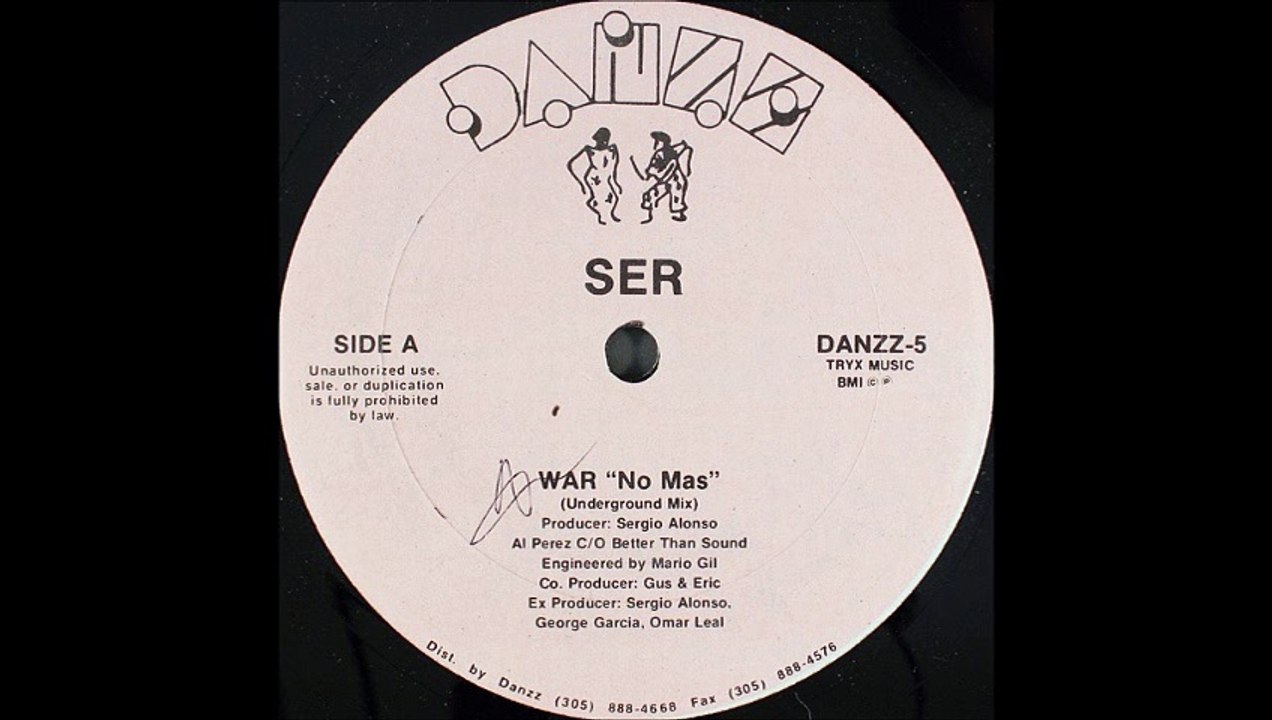 Ser - War "No Mas"  (Underground Mix) (A)
