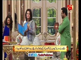 Subh-E-Pakistan - Dr.Bilqees - Making Glycerin soap