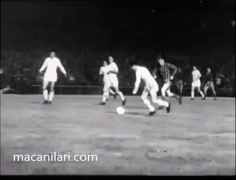 02.04.1958 - 1957-1958 European Champion Clubs' Cup Semi Final 1st Leg Real Madrid 4-0 Vasas Budapest