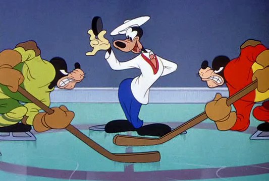 Гуфи Чемпионат по хоккею 1945 Американский детский мультфильм