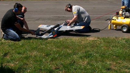 HEINKEL HE 162 RC PULSO JET FAST AND LOUD / RC Event Days of Speed and Thunder 2015