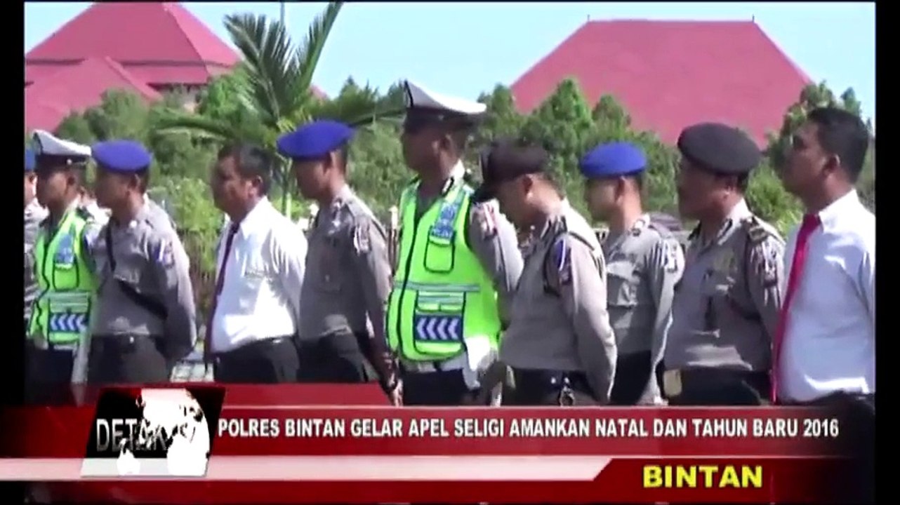 Polres Bintan Siagakan Personil Untuk Amankan Natal dan Tahun Baru