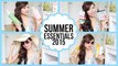 Summer Essentials 2015 ☀ Beauty & Fashion Must-haves